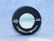 Ultrathin Dual Wavelength Waveplates