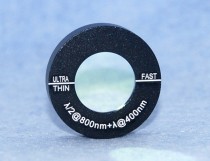 Ultrathin Dual Wavelength Waveplates